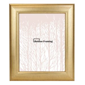 8"x6" Soft Gold Photo Frame From Our Lisbon Range