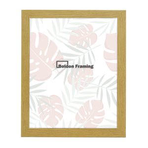 A4 Brushed Picture Frame in Beautiful, Sleek Warm Oak from our Aspen Range