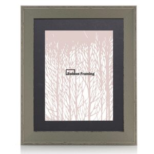 40x40cm Smoke Grey Picture Frame With Mount From our Oxford Range