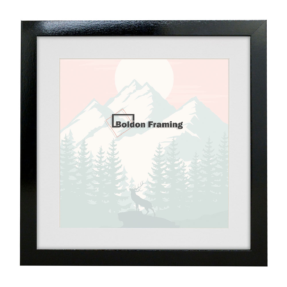 Simple Black Gloss Photo Frame From Our Budget Range Boldon Picture