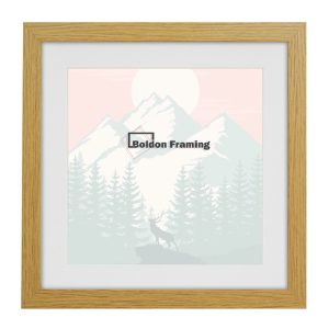 Simple Oak Effect Photo Frame From Our Budget Range