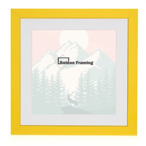 8"x8" Solid Wood Picture Frame With Mount From Our Beautiful Rainbow Range