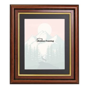 60x60cm Solid Wood Picture Frame With Mount From Our Virginia Range