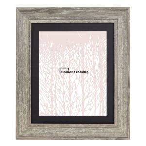 40x40cm Distressed Taupe Photo Frame With Mount from Our Cornwall Range