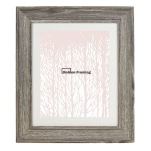 40x40cm Distressed Taupe Photo Frame With Mount from Our Cornwall Range