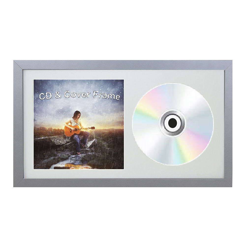CD Frame For Cover and Disc - Boldon Picture Framing