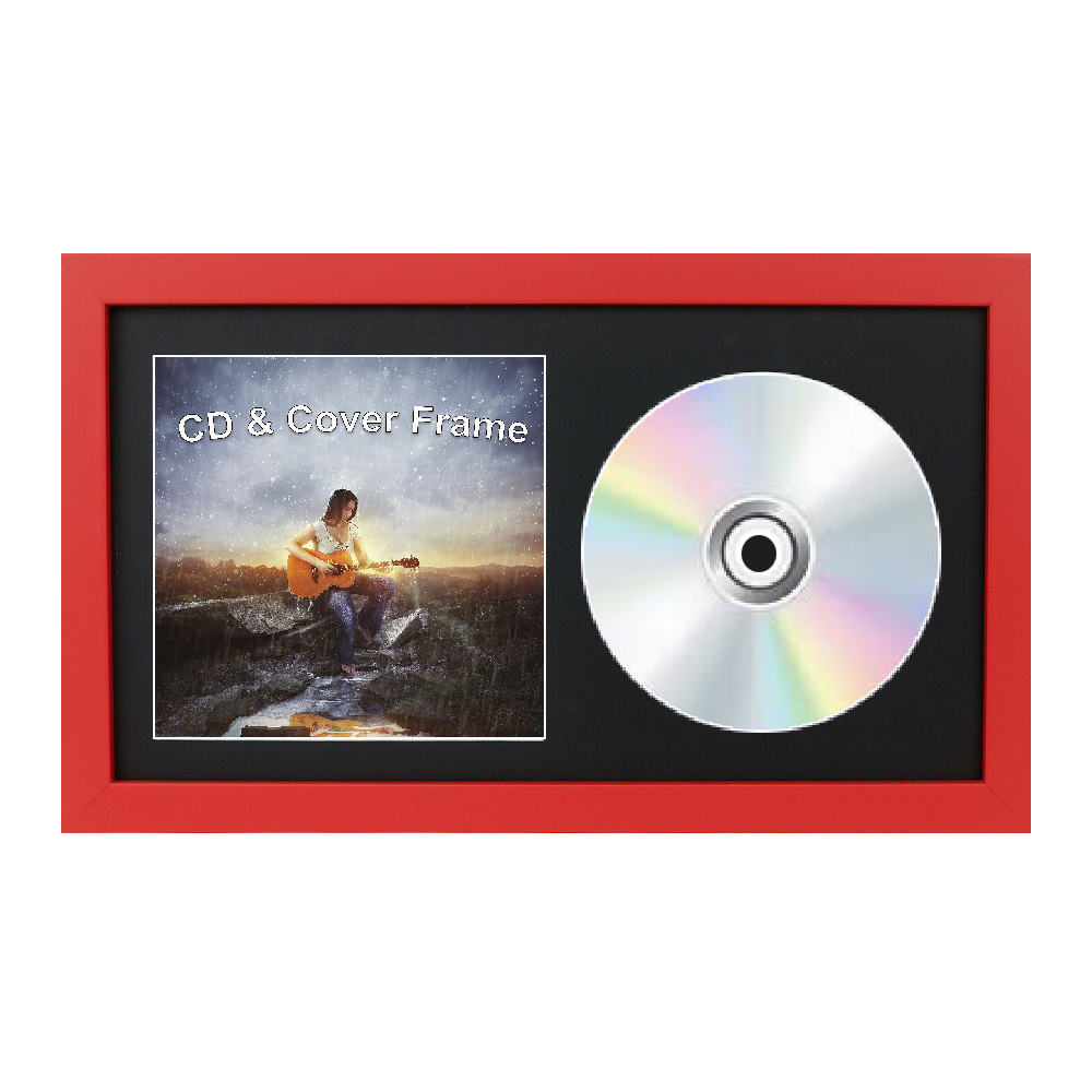 CD Frame For Cover and Disc - Boldon Picture Framing