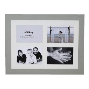 Fits 6"x4"  Images, Solid Wood Multi Aperture Collage Frame From Our Hallmark Range