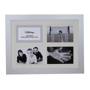 Fits 8"x6" Images, Solid Wood Multi Aperture Collage Frame From Our Hallmark Range