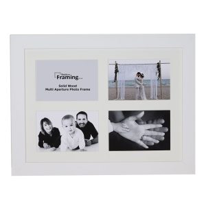 Fits 6"x4"  Images, Solid Wood Multi Aperture Collage Frame From Our Hallmark Range