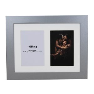Fits 8"x6" Images, Solid Wood Multi Aperture Collage Frame From Our Hallmark Range