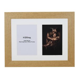 Fits 8"x6" Images, Solid Wood Multi Aperture Collage Frame From Our Hallmark Range
