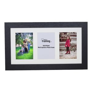 Fits 7"x5" Images, Solid Wood Multi Aperture Collage Frame From Our Hallmark Range