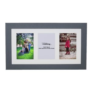 Fits 6"x4" Images, Solid Wood Multi Aperture Collage Frame From Our Hallmark Range