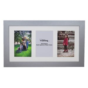 Fits 8"x6" Images, Solid Wood Multi Aperture Collage Frame From Our Hallmark Range