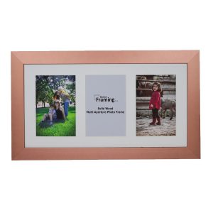 Fits 7"x5" Images, Solid Wood Multi Aperture Collage Frame From Our Hallmark Range