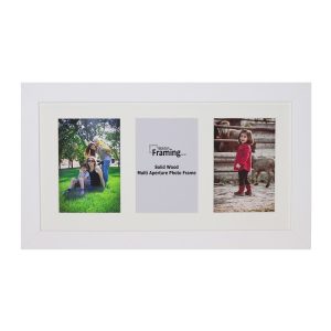Fits 7"x5" Images, Solid Wood Multi Aperture Collage Frame From Our Hallmark Range