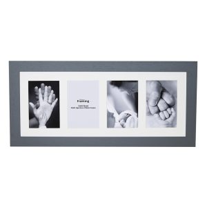 Fits 6"x4" Images, Solid Wood Multi Aperture Collage Frame From Our Hallmark Range