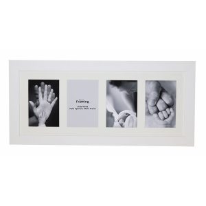 Fits 8"x6" Images, Solid Wood Multi Aperture Collage Frame From Our Hallmark Range