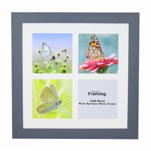 Fits 6"x6" Images, Solid Wood Multi Aperture Collage Frame From Our Hallmark Range
