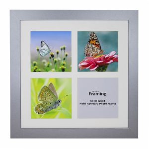 Fits 5"x5" Images, Solid Wood Multi Aperture Collage Frame From Our Hallmark Range
