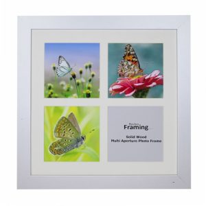 Fits 5"x5" Images, Solid Wood Multi Aperture Collage Frame From Our Hallmark Range