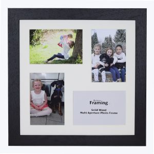 Fits 8"x6" Images, Solid Wood Multi Aperture Collage Frame From Our Hallmark Range