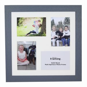Fits 6"x4" Images, Solid Wood Multi Aperture Collage Frame From Our Hallmark Range
