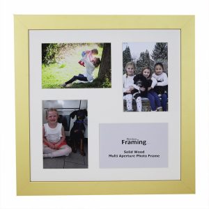 Fits 6"x4" Images, Solid Wood Multi Aperture Collage Frame From Our Hallmark Range