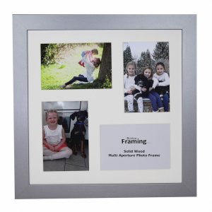 Fits 6"x4" Images, Solid Wood Multi Aperture Collage Frame From Our Hallmark Range