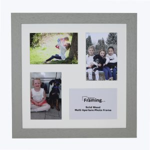 Fits 8"x6" Images, Solid Wood Multi Aperture Collage Frame From Our Hallmark Range