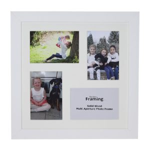 Fits 7"x5" Images, Solid Wood Multi Aperture Collage Frame From Our Hallmark Range