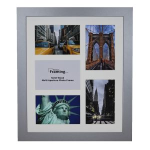 Fits 7"x5" Images, Solid Wood Multi Aperture Collage Frame From Our Hallmark Range