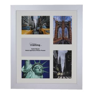 Fits 6"x4" Images, Solid Wood Multi Aperture Collage Frame From Our Hallmark Range
