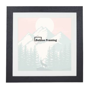 Black Picture Frame With Mount From Our Versatile Hallmark Range