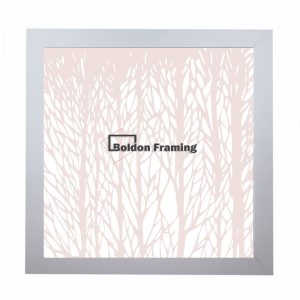 Solid Wood Frame in Beautiful, Sleek Metallic Silver from our Hallmark Range