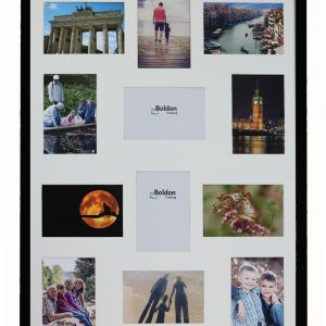 Fits 6"x4" Images, Solid Wood Multi Aperture Collage Frame From Our Rainbow Range