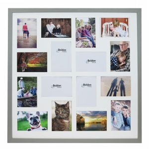 Fits 6"x4" Images, Solid Wood Multi Aperture Collage Frame From Our Rainbow Range