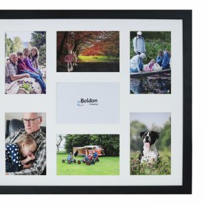 Fits 6"x4" Images, Solid Wood Multi Aperture Collage Frame From Our Rainbow Range