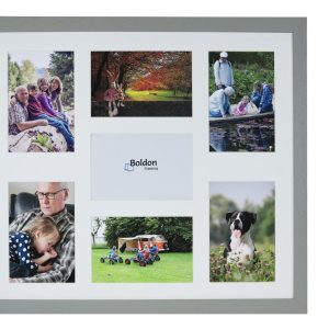 Fits 6"x4" Images, Solid Wood Multi Aperture Collage Frame From Our Rainbow Range