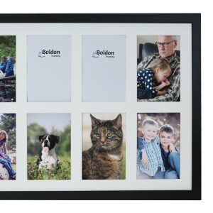 Fits 6"x4" Images, Solid Wood Multi Aperture Collage Frame From Our Rainbow Range