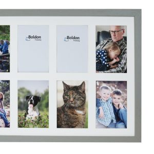 Fits 6"x4" Images, Solid Wood Multi Aperture Collage Frame From Our Rainbow Range