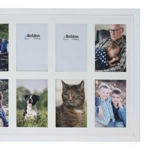 Fits 6"x4" Images, Solid Wood Multi Aperture Collage Frame From Our Rainbow Range