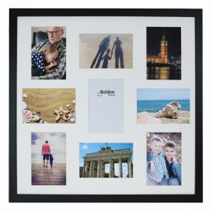 Fits 6"x4" Images, Solid Wood Multi Aperture Collage Frame From Our Rainbow Range
