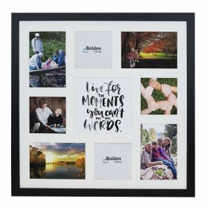 Fits 6"x4" Images, Solid Wood Multi Aperture Collage Frame From Our Rainbow Range