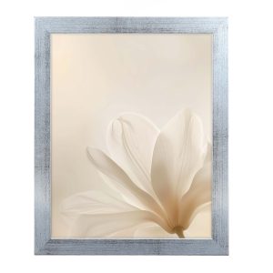 Solid Wood Photo Frame in Beautiful Antique Silver from our Lustre Range - 16"x12"