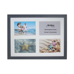 Fits 7"x5" Images, Solid Wood Multi Aperture Collage Frame From Our Rainbow Range
