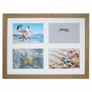 Fits 7"x5" Images, Solid Wood Multi Aperture Collage Frame From Our Rainbow Range