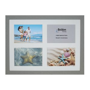 Fits 7"x5" Images, Solid Wood Multi Aperture Collage Frame From Our Rainbow Range