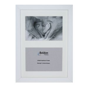 Fits 8"x6" Images, Solid Wood Multi Aperture Collage Frame From Our Rainbow Range
